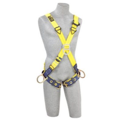 3M DBI-SALA 1103375 Delta Cross-Over Style Positioning/Climbing Harness Universal – Tongue Buckle