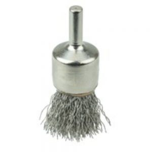 Weiler Nickel-Plated Cup Crimped Wire End Brushes