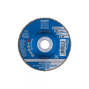 PFRED POLIFAN Flap Discs Performance Line A-COOL SG INOX + ALU Flat Type PFF