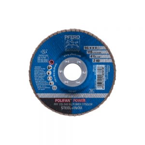 PFRED POLIFAN Flap Discs Performance Line Z SG POWER STEELOX Flat Type PFF