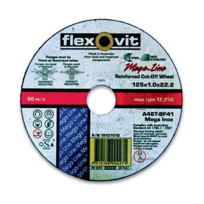 Flexovit Flat Type 41 Ultra-Thin Cutting-Off Wheels