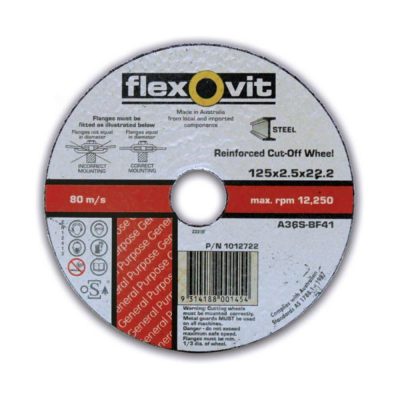Flexovit Flat Type 41 Cutting-Off Wheels