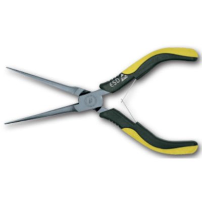 Ega Master Long Needle Nose Electro Static Discharge Pliers- 64735