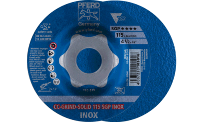 PFRED CC-GRIND Grinding Discs Special Line CC-GRIND-Solid SGP INOX