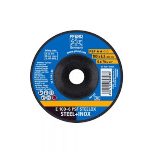 PFRED Grinding Wheel Universal Line PSF STEEL Depressed Centre Type E Shape 27