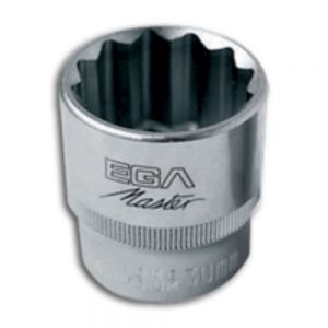 Ega Master 3/8mm-12 Socket Wrenches 6mm-24mm