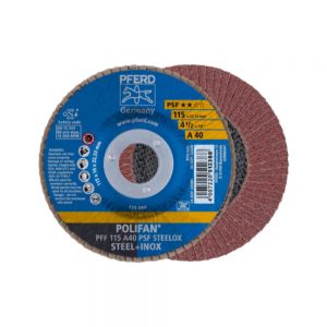 PFRED POLIFAN Flap Discs Universal Line A PSF STEELOX Flat Type PFF