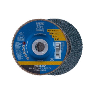 PFRED POLIFAN Flap Discs Universal Line Z PSF STEELOX  Conical Type PFC