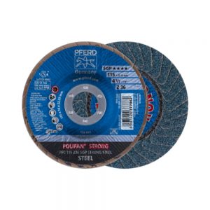 PFRED POLIFAN Flap Discs Special Line Z SGP STRONG STEEL Conical Type PFC
