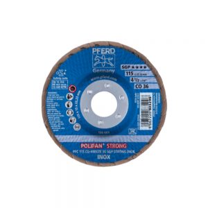 PFRED POLIFAN Flap Discs Special Line CO-FREEZE SGP STRONG INOX Conical Type PFC