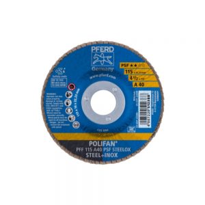 PFRED POLIFAN Flap Discs Universal Line A PSF STEELOX Flat Type PFF