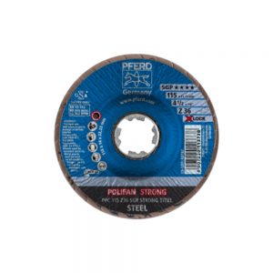 PFRED POLIFAN Flap Discs Special Line Z SGP STRONG STEEL Conical Type PFC With X-LOCK