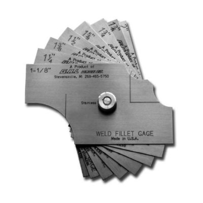 G.A.L Cat #81 8-Piece Fillet Weld Gauge Set Gage