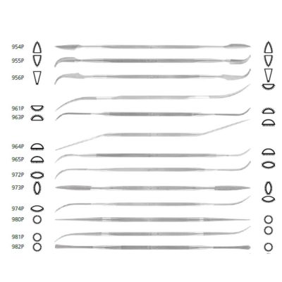 PFRED Precision Riffler Files Series 954P-996P