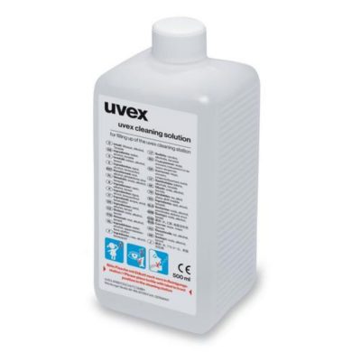 Uvex 9972100 Cleaning Solution Fluid 0.5L for 9970