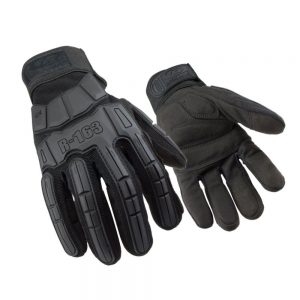 RINGERS Gloves R-163 Super Hero Synthetic Black Safety Glove