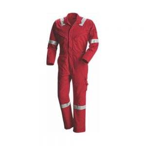 Red Wing 75914 Cotton Coverall with Reflective Tape – Red
