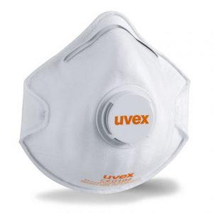 Uvex 8732210 SILV-AIR C 2210 FFP2 N95 Mask with Valve