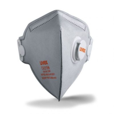 Uvex 8733220 SILV-AIR C 3220 FFP2 N95 Folding Mask with Valve