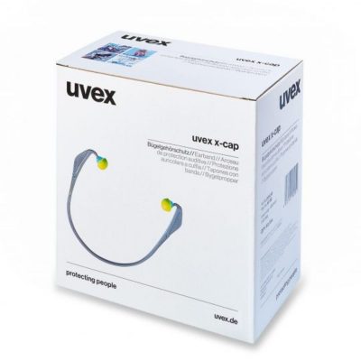 Uvex 2125361 X-Cap Banded Ear Protection – 15 Pairs