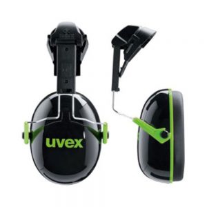 Uvex 2600201 K1H Helmet Earmuffs