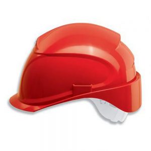 Uvex 9762321 Airwing B-S Red Safety Helmet