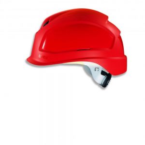 Uvex 9772332 Pheos B-S-WR Red Safety Helmet