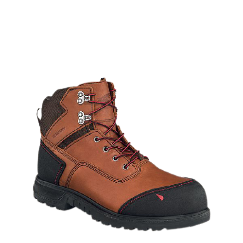 Red Wing Safety Shoe 2403 BRNR XP Men's 6 Inch Waterproof Boot - Leeden ...