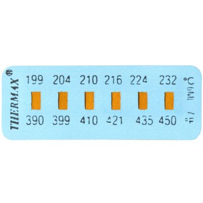 Tempil Thermax Level Strip Indicators – 84F/29C – 160F/71C