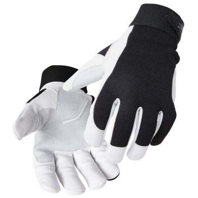 Black Stallion FlexHand Grain Goatskin Mechanics Glove GX3020-BW