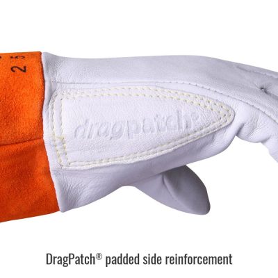 Black Stallion Premium Kidskin 25K TIG Glove with DragPatch